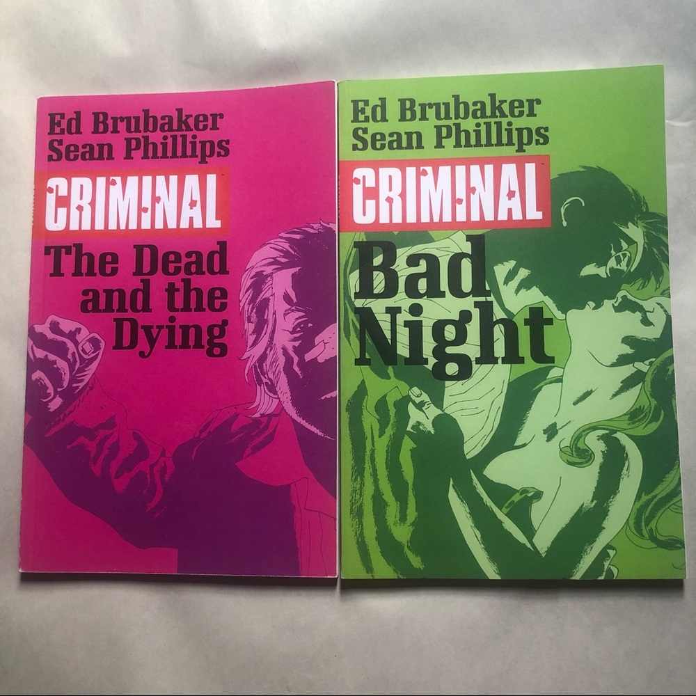 ❤️NWOT Bundle of 2 Criminal comic books Bad Night and The Dead and the Dying